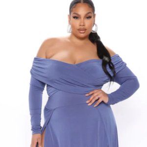 Sexy Maxi Dress with 2 Full Length Splits